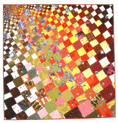 Overview photo of quilt; click for larger image (Warning: large file)