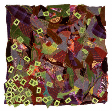 Overview photo of quilt; click for larger image (Warning: large file)