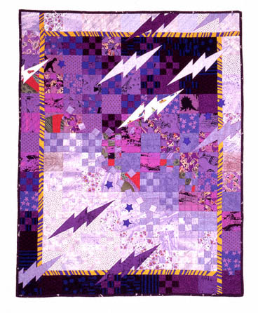 Overview photo of quilt; click for larger image (Warning: large file)